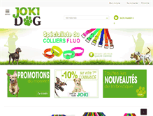 Tablet Screenshot of jokidog.com